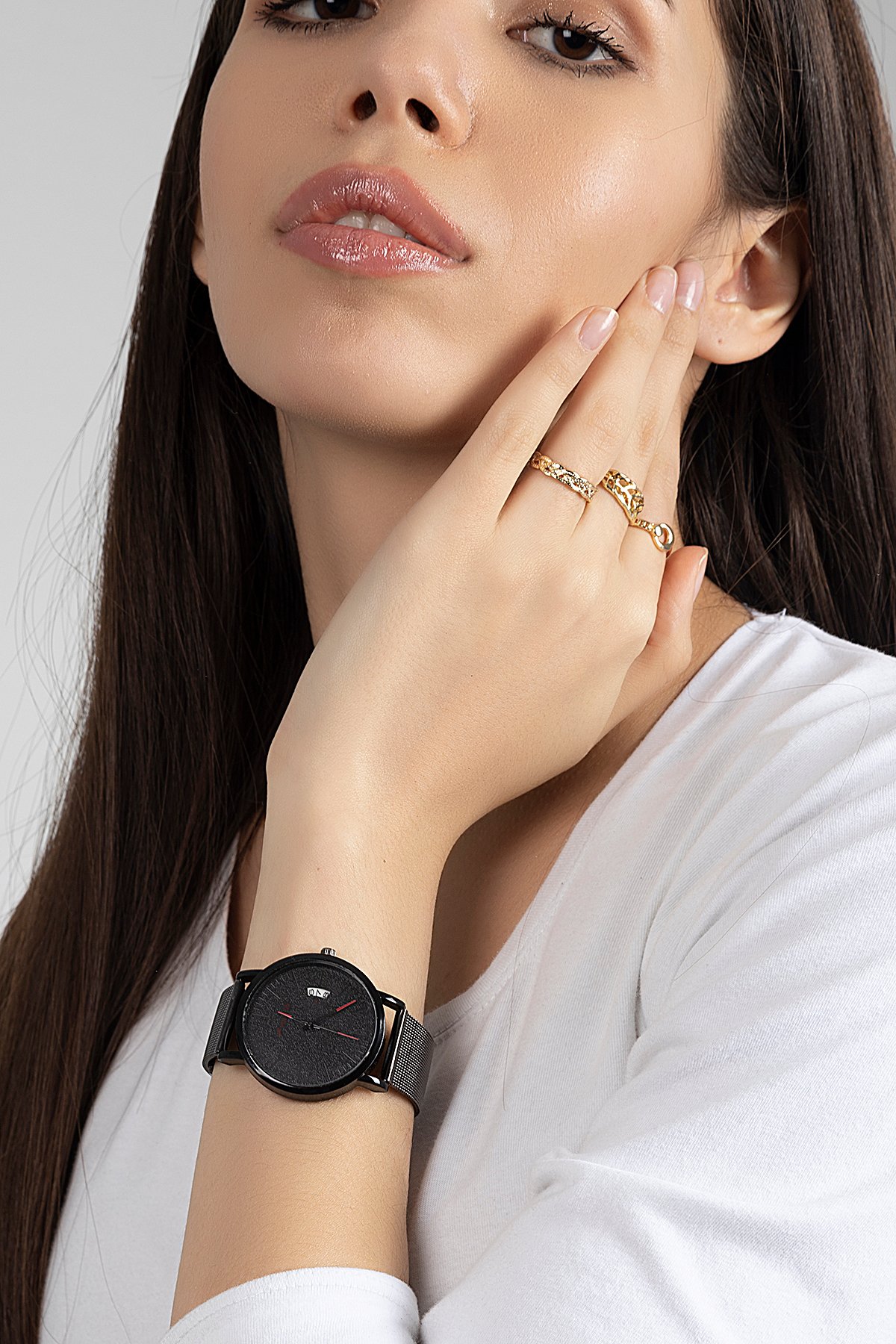 Polo55 Hasır Kordon Kadın Kol Saati PLEH011R003w