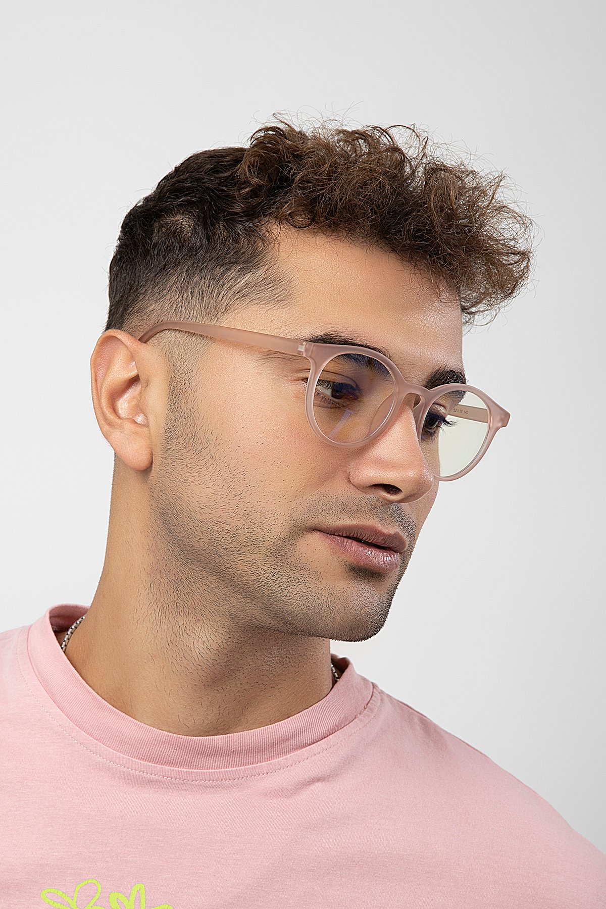 POLO55  Yuvarlak Model Erkek B-block Mavi Işık Korumalı Gözlük