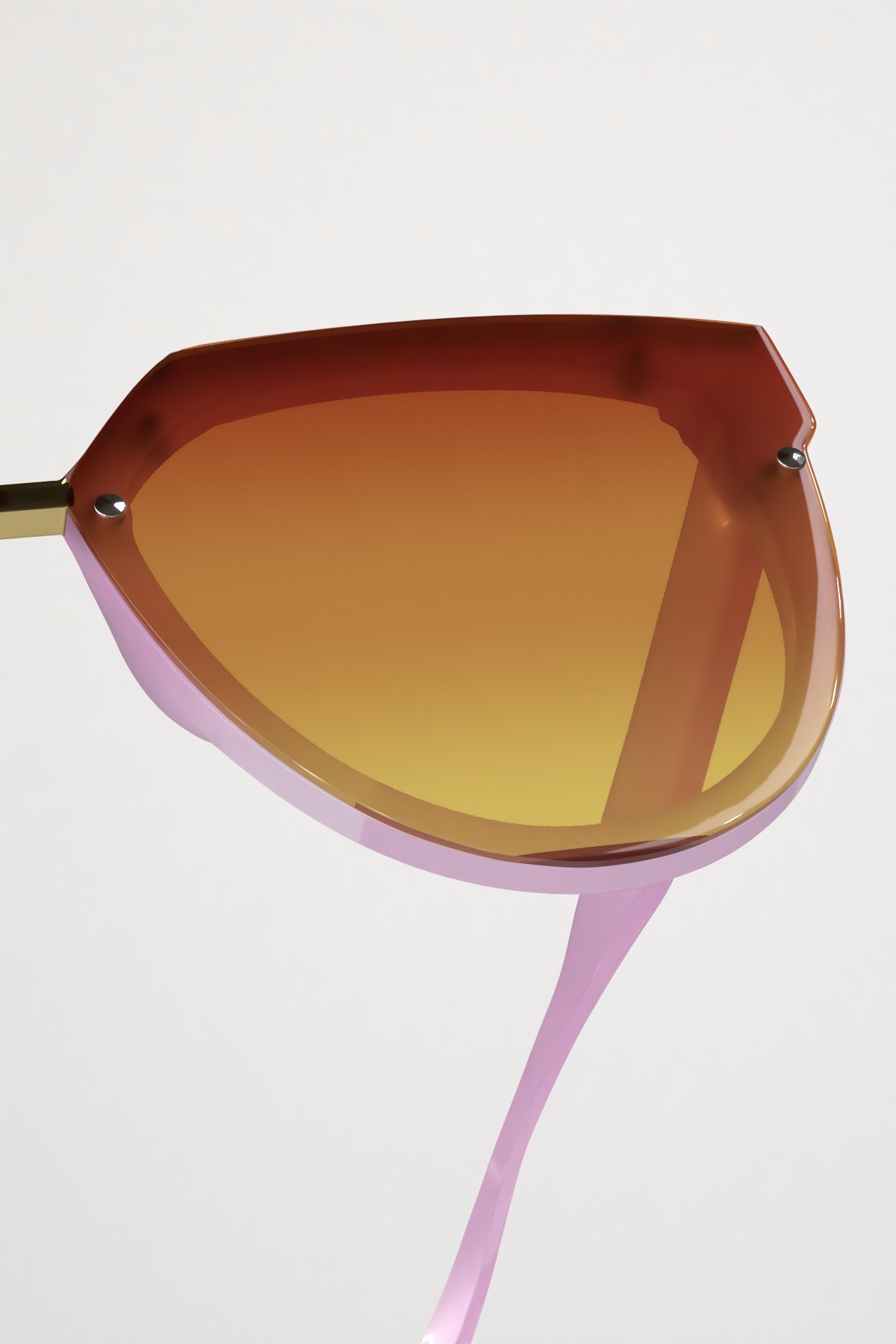 POLO55 ZEY  Pembe Güneş Gözlüğü - Pink Sunglasses