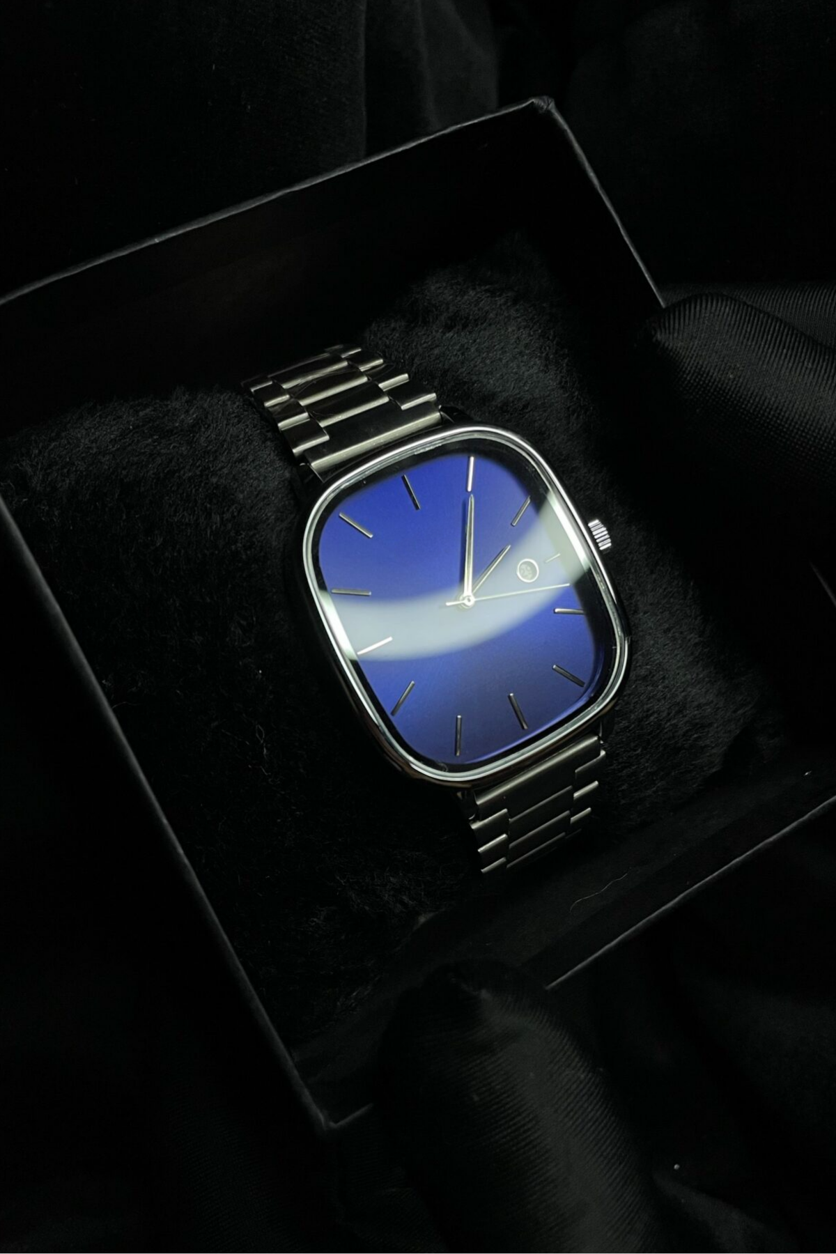 polo55.sport.1855 Lacivert Siyah Takvimli Erkek Kol Saati