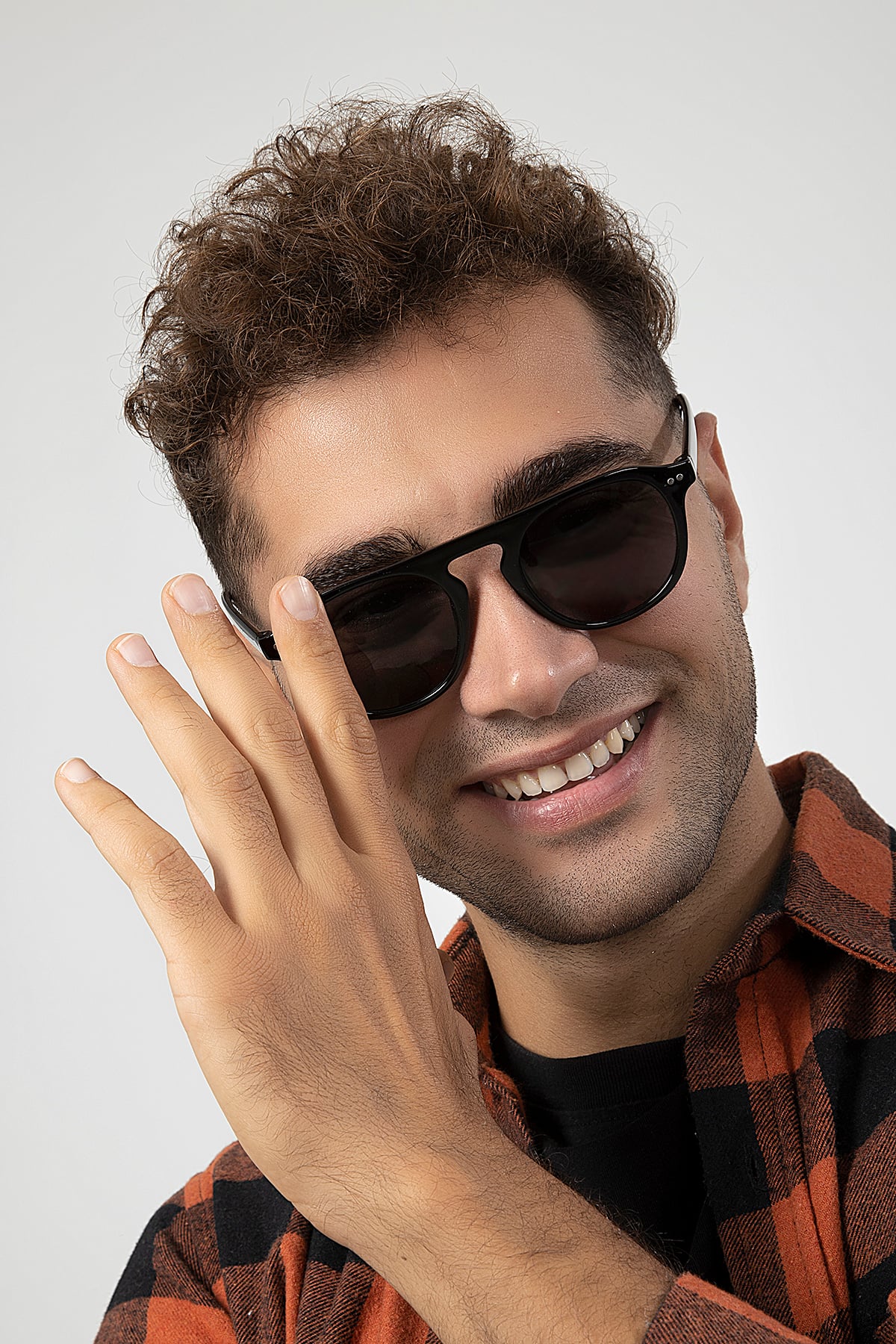 Retro Kare Anahtar Model Erkek Güneş Gözlüğü