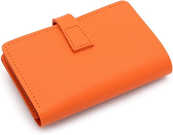 Sevgililer Gününe Özel Turuncu Cüzdan, Bileklik ve Dijital Saat Seti