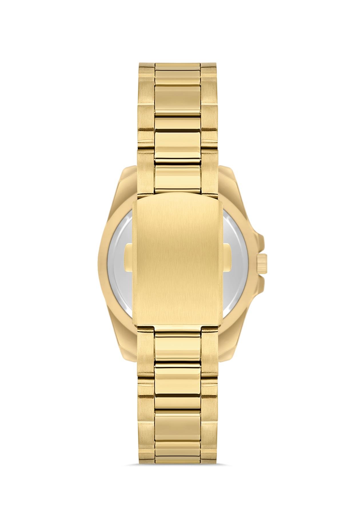 Takvim Göstergeli Zamansız Tasarım Metal Kadın Kol Saati