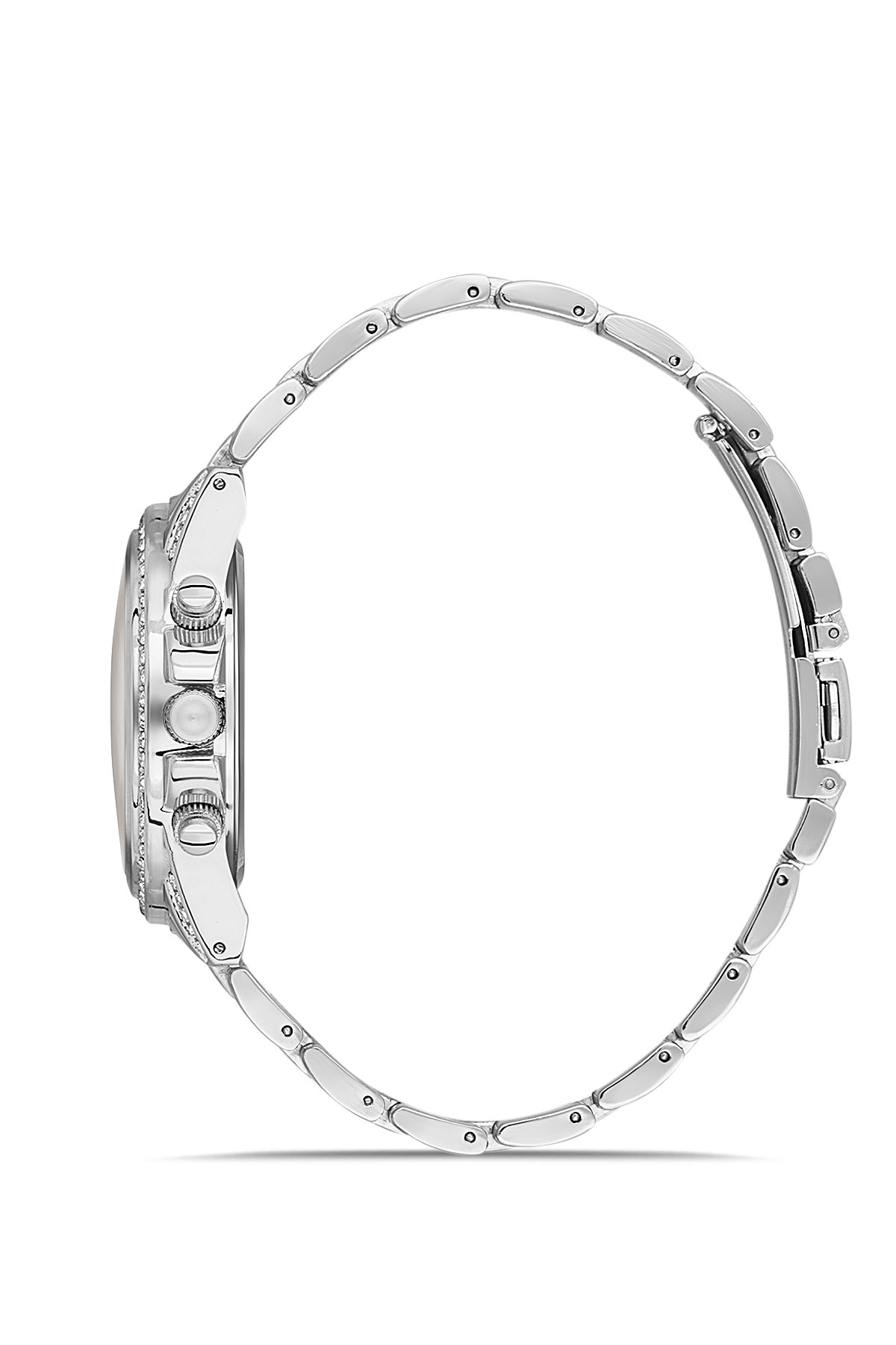 Taşlı Dekoratif Kadran Şık Kadın Kol Saati