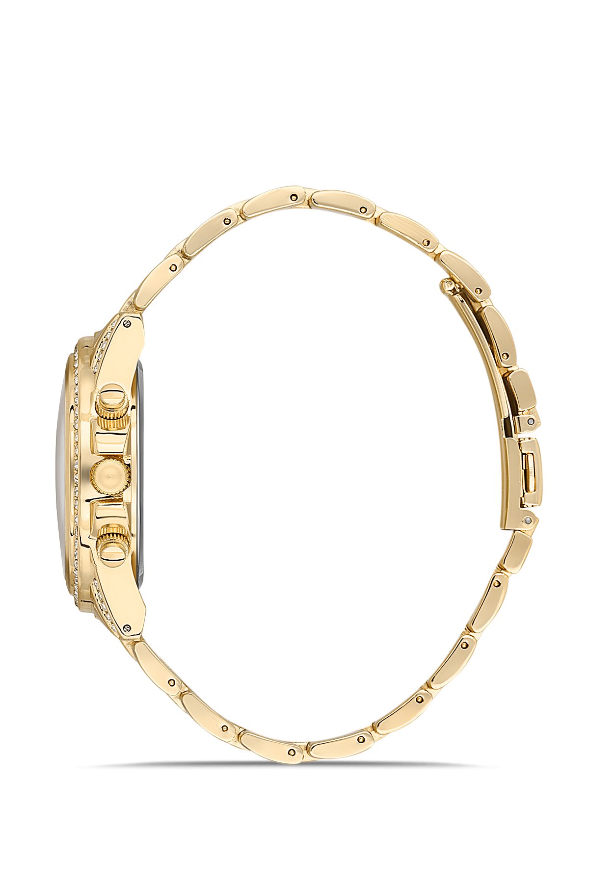 Taşlı Dekoratif Kadran Şık Kadın Kol Saati