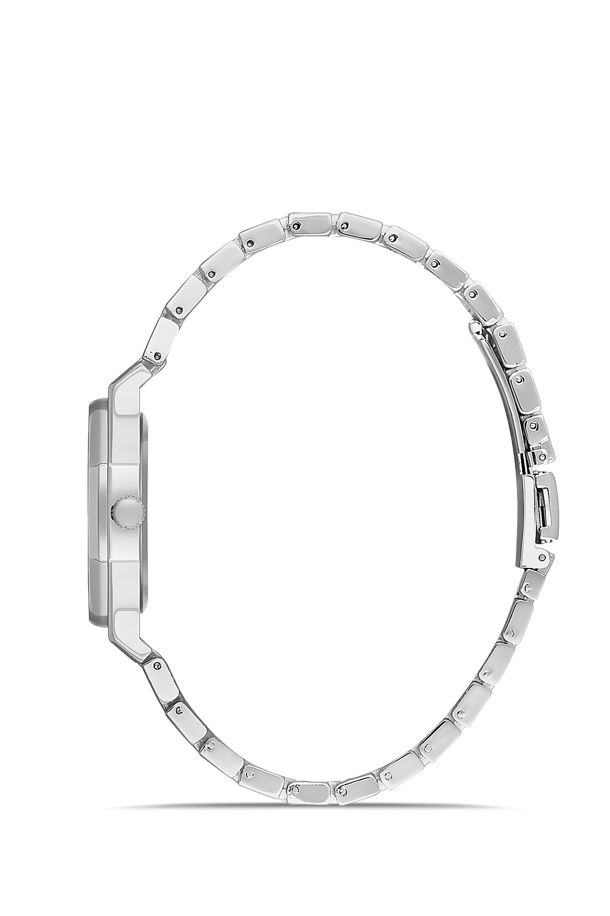 Taşlı Geometrik Kadran Kadın Kol Saati