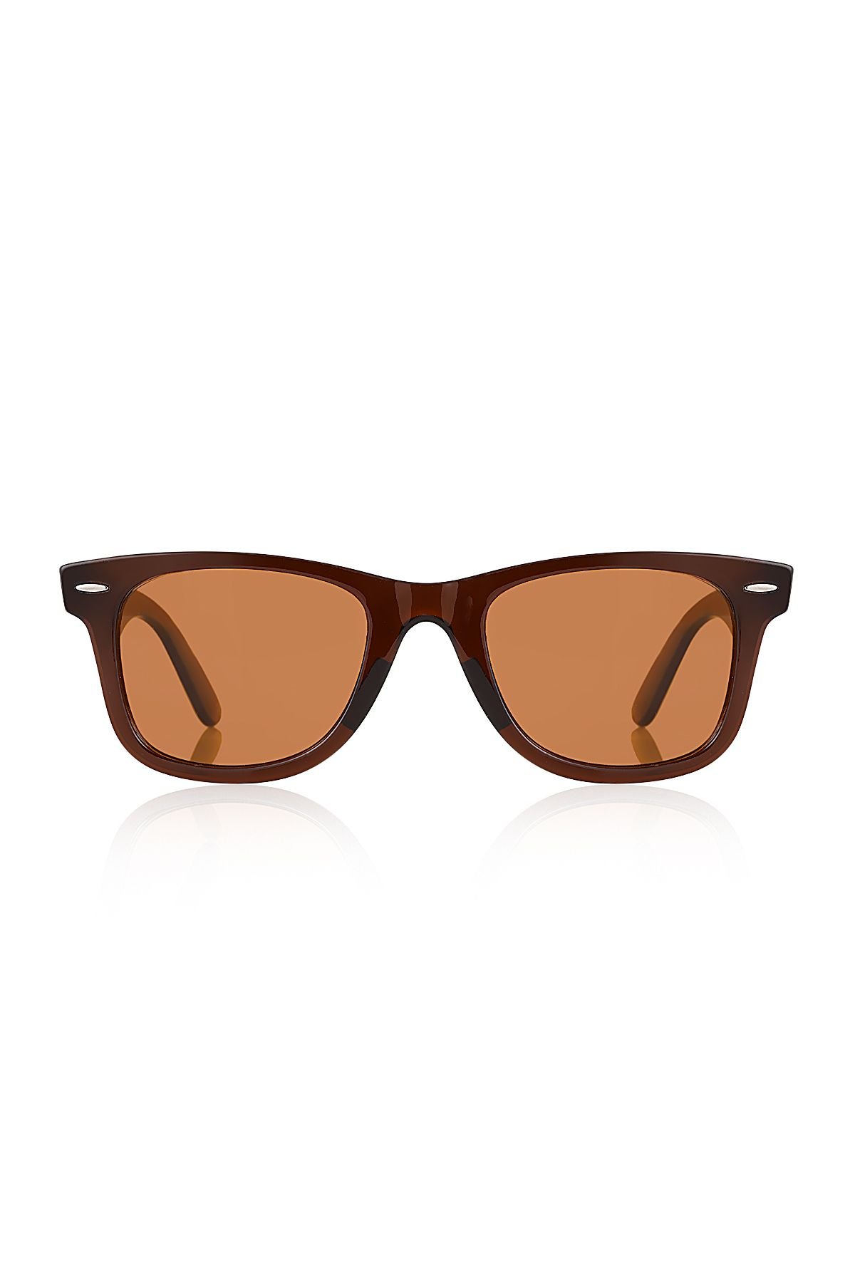 Wayfarer Kahverengi Eğimli Kadın Güneş Gözlüğü