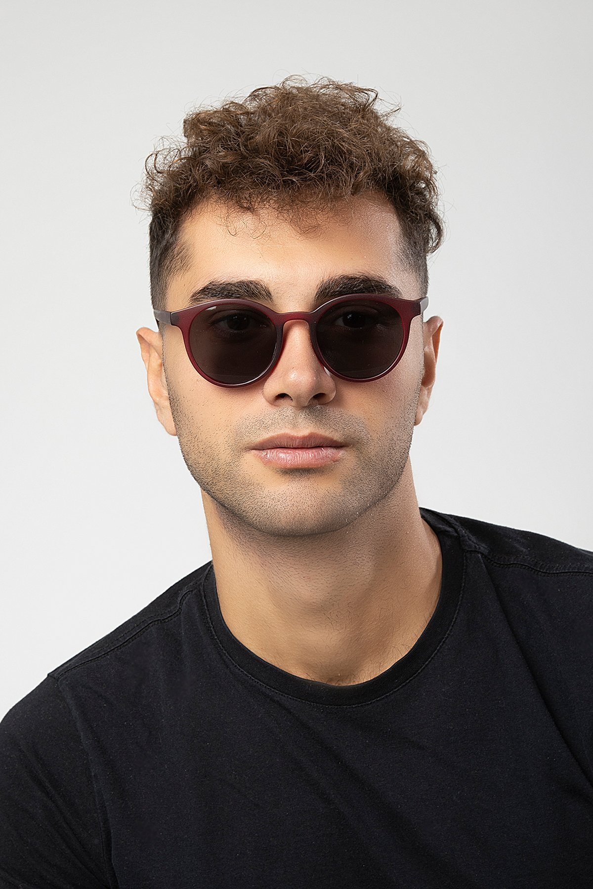 Yuvarlak Model Erkek Güneş Gözlüğü
