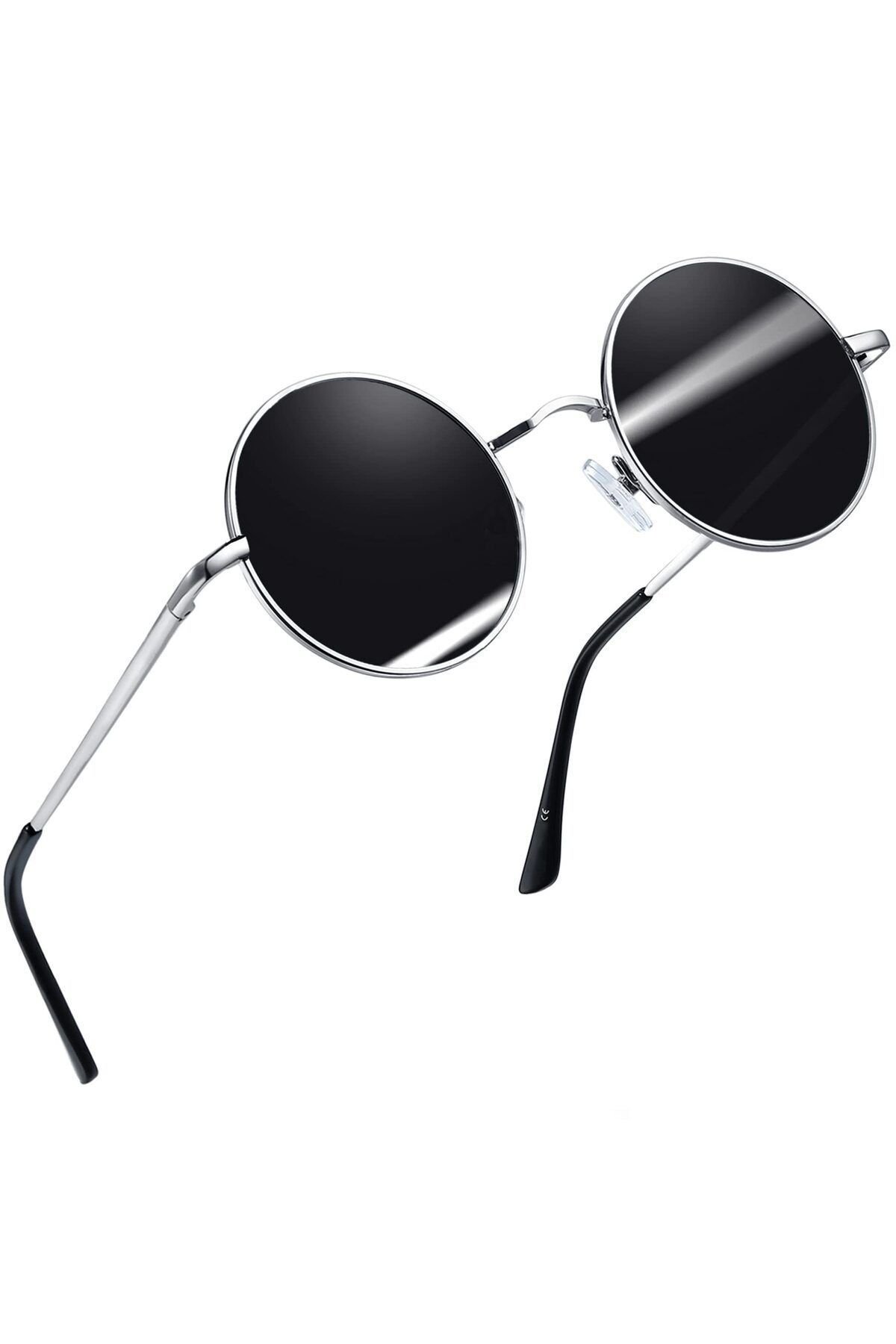 Zeda Yuvarlak Model Metal Çerçeve Erkek Güneş Gözlüğü