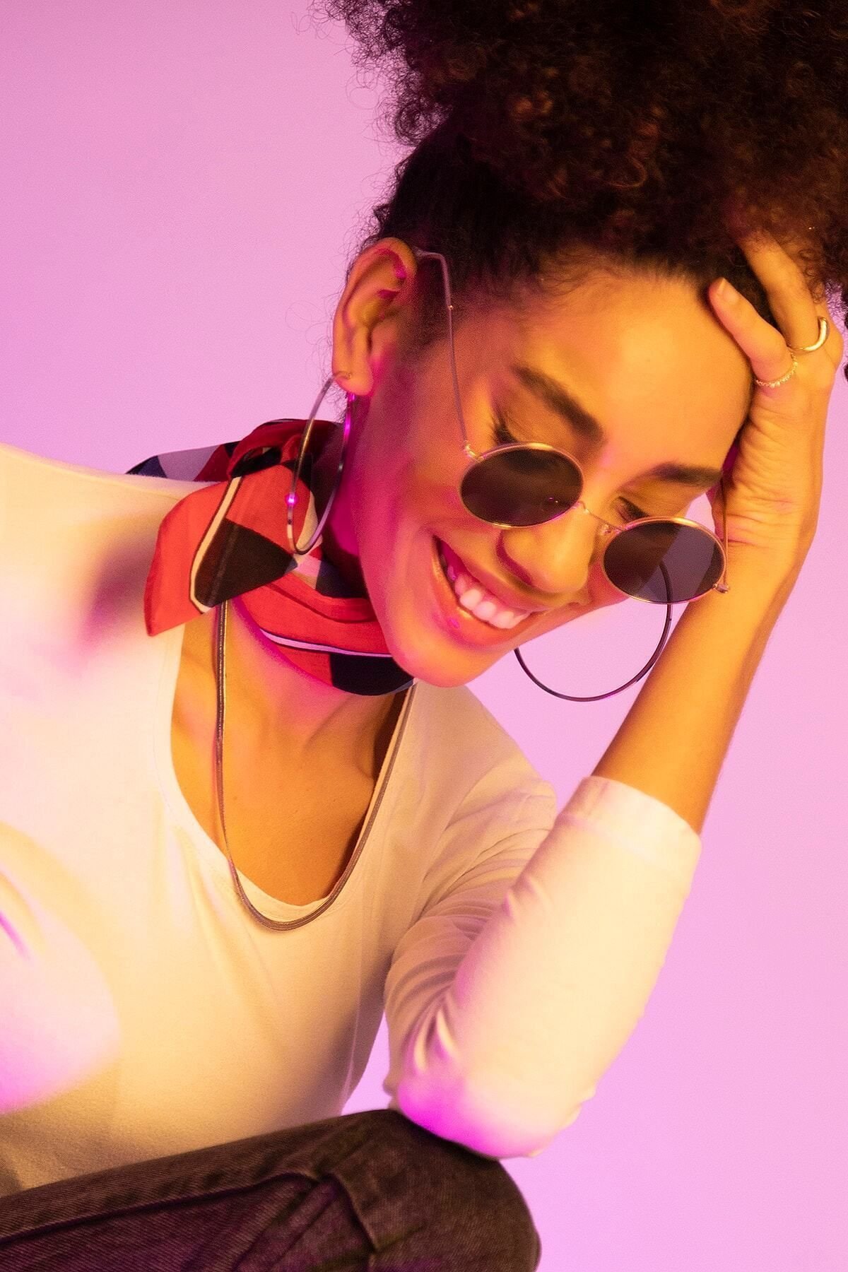 Zeda Yuvarlak Model Metal Çerçeve Kadın Güneş Gözlüğü