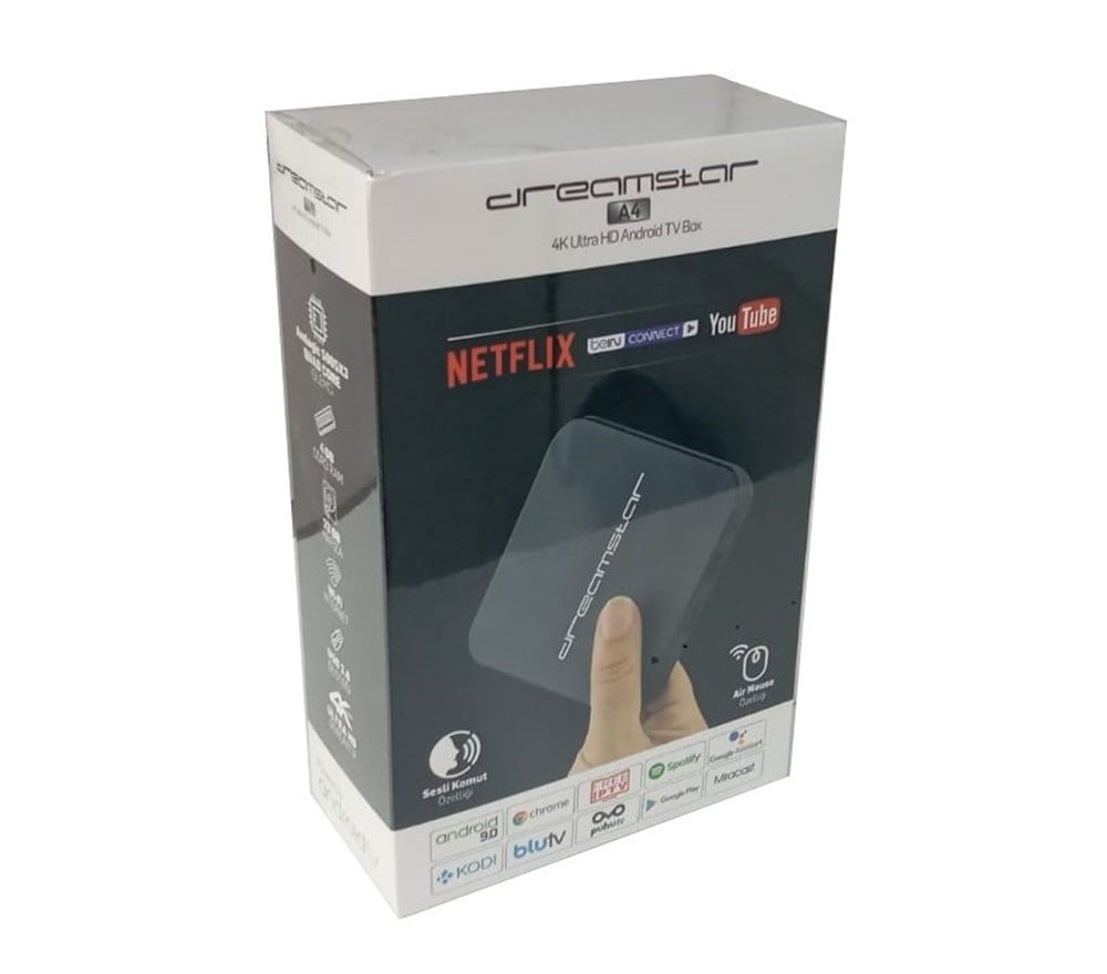 Dreamstar A4 4K Ultra HD Android TV Box