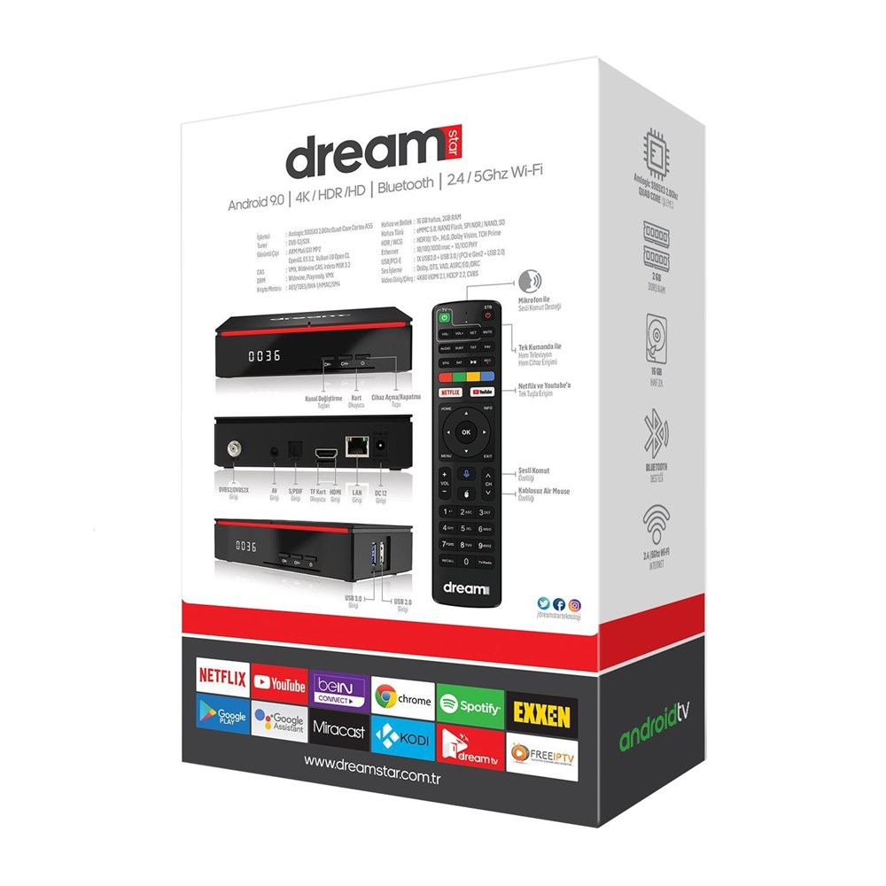 Dreamstar A5 Android TV Box