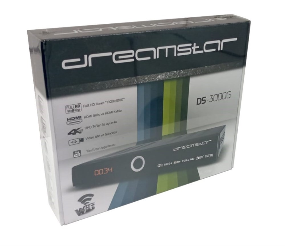 Dreamstar DS-3000G FULL HD Uydu Alıcısı