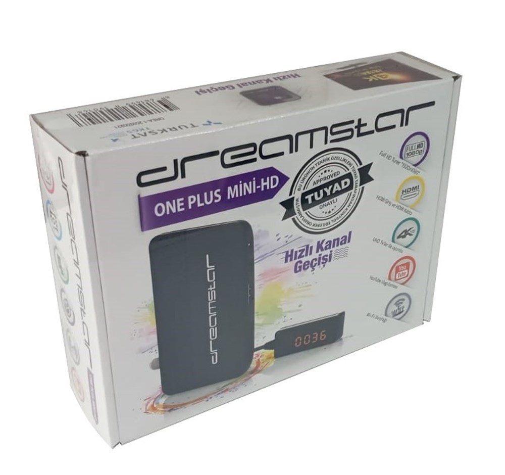 Dreamstar One Plus Mini FULL HD Uydu Alıcısı