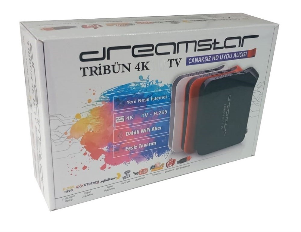 Dreamstar Tribün 4K **TV FULL HD Uydu Alıcısı