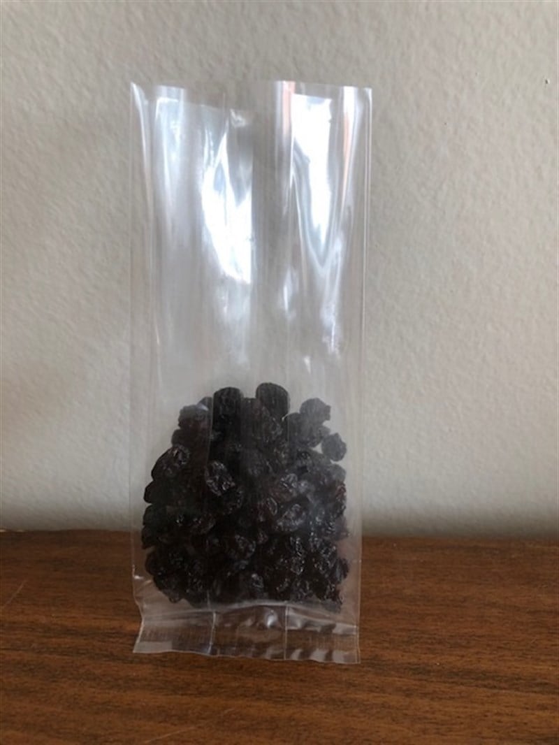 Baskısız düz tabanlı körüklü şeffaf baharat ve çay poşeti en 7.5 x körük 4.5 x boy 18 cm ebadında - kısa küçük boy -1000 adet