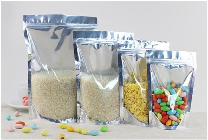 Doypack-Ayakta Duran Şeffaf Poşet.1000 gr. 