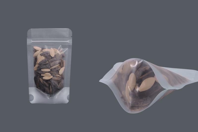 Doypack-Şeffaf kilitli poşet 1000 gr.-500 adet