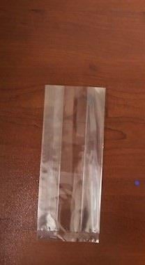 en 7.5 x körük 4.5 x boy 23 cm ebadında baskısız düz taban körüklü şeffaf poşet uzun küçük boy-1000 adet