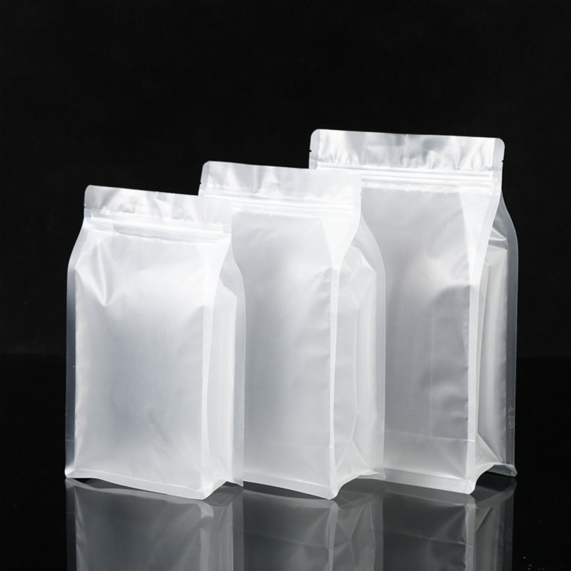 Şeffaf Flat Bottom Doypack Poşet 1000 gr.-500 Adet