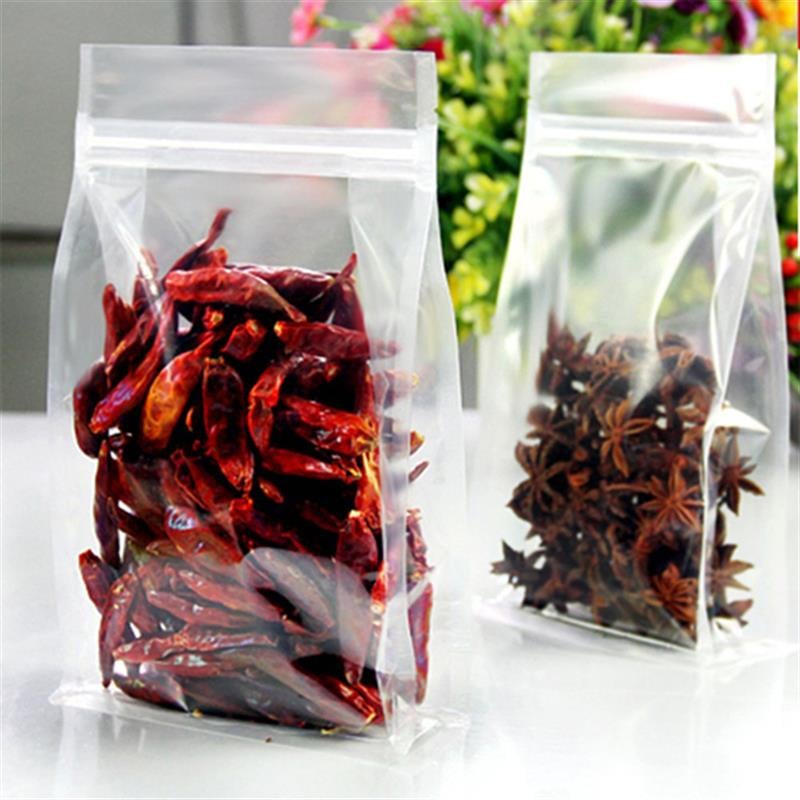 Şeffaf Flat Bottom Doypack Poşet 1250 gr.-500 Adet