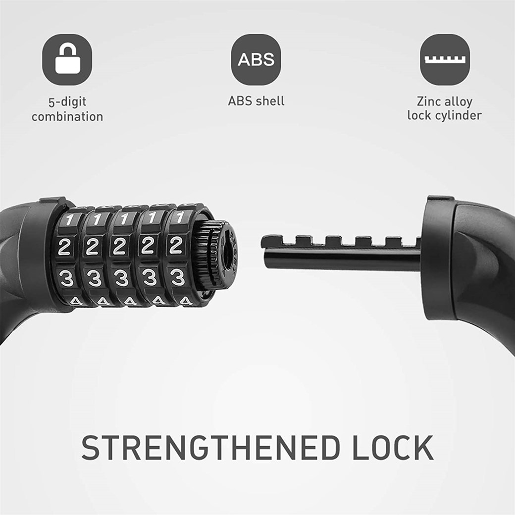 5-DIGIT COILING CODED LOCK 