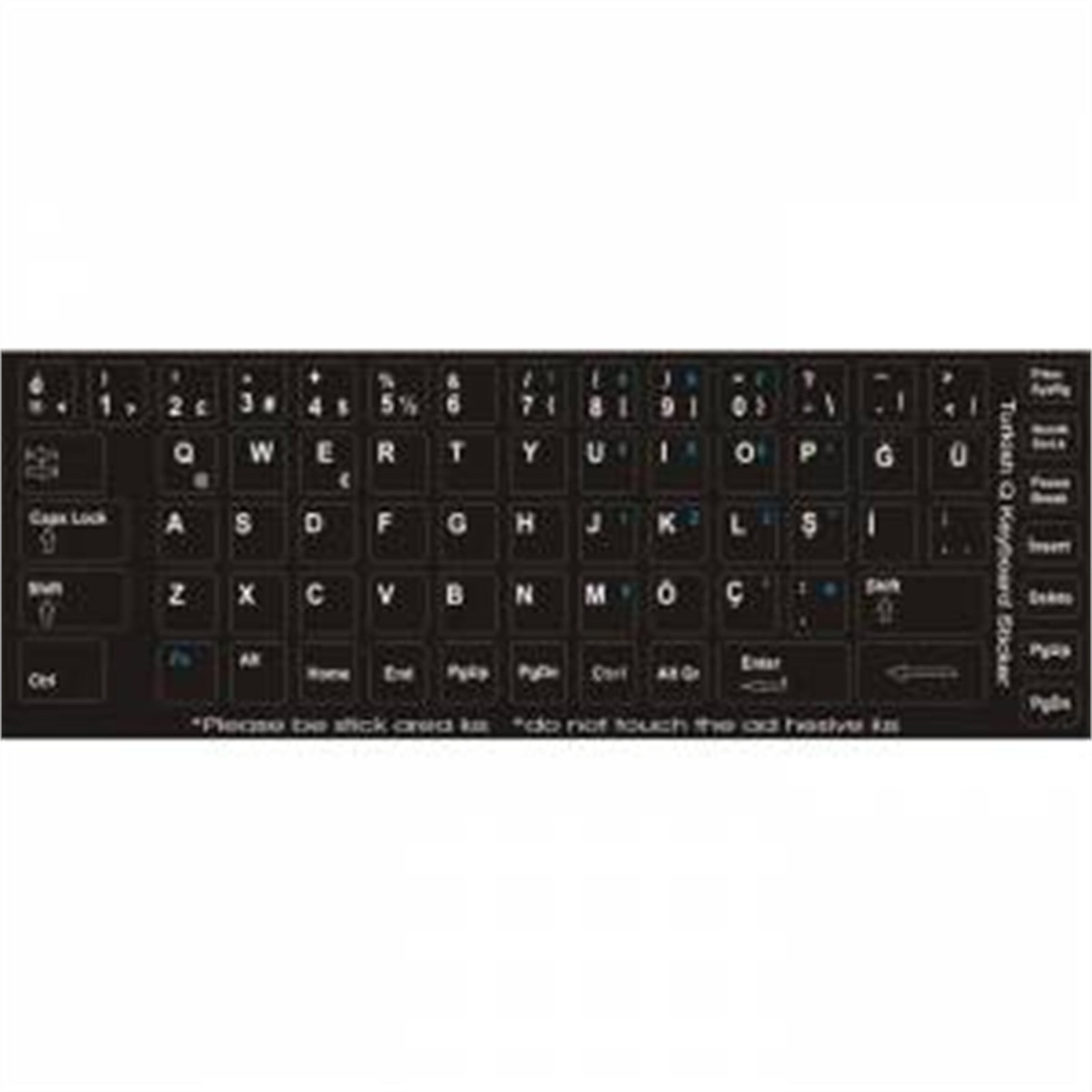 Addison 300164 İngilizce Q Siyah Klavye Stike