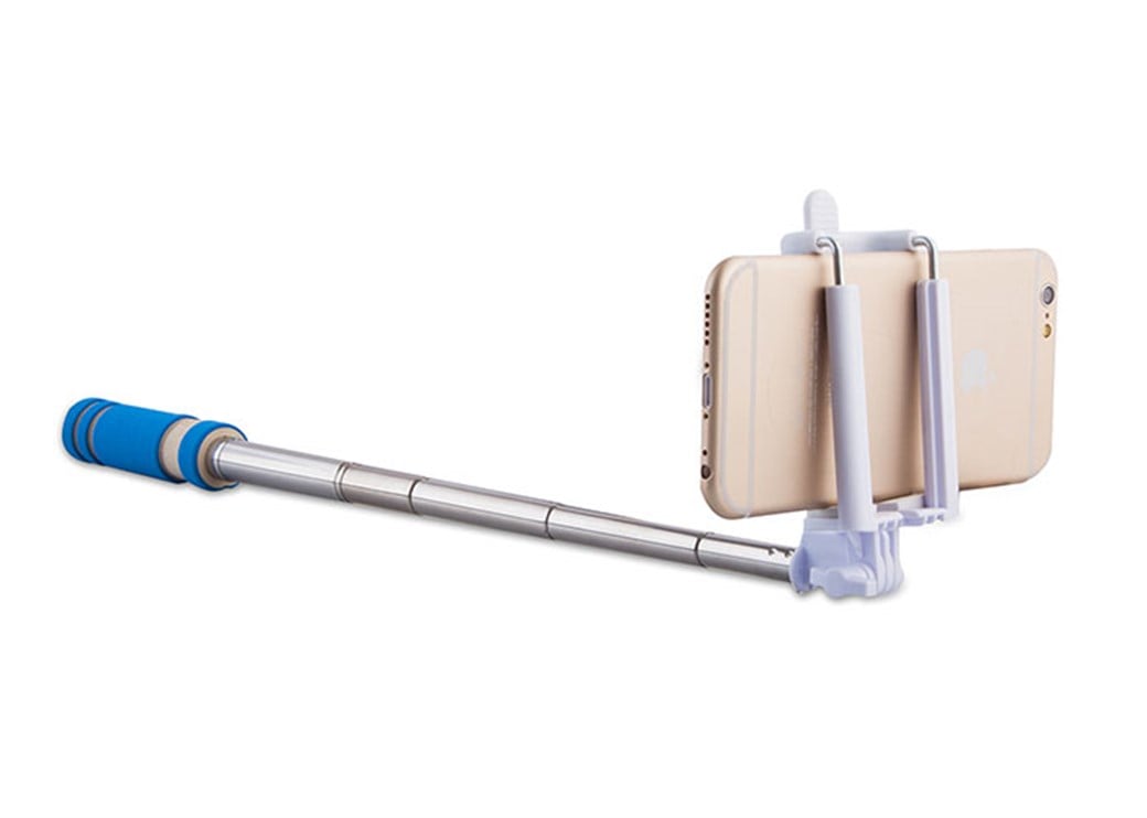 Addison AD-S30 Kablolu Mavi Selfie Çekim Çubuğu