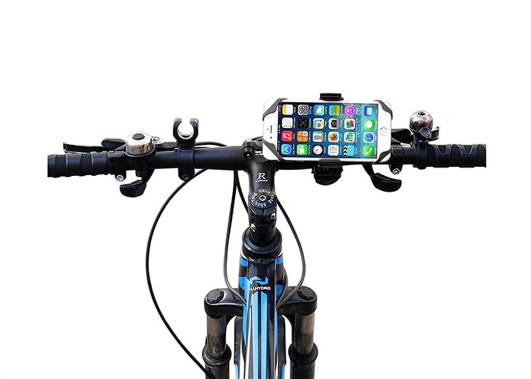 Addison ADS-120 Universal Ayarlanabilir Siyah Bisiklet - Motosiklet Telefon Tutucu