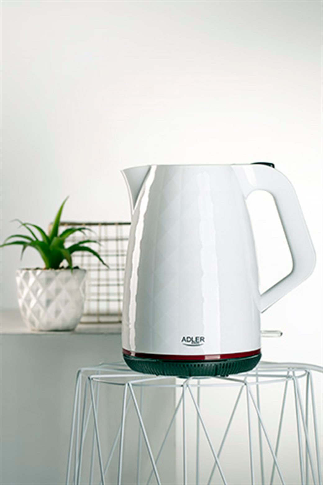 ADLER AD 1277 KETTLE WHITE 1.7LT