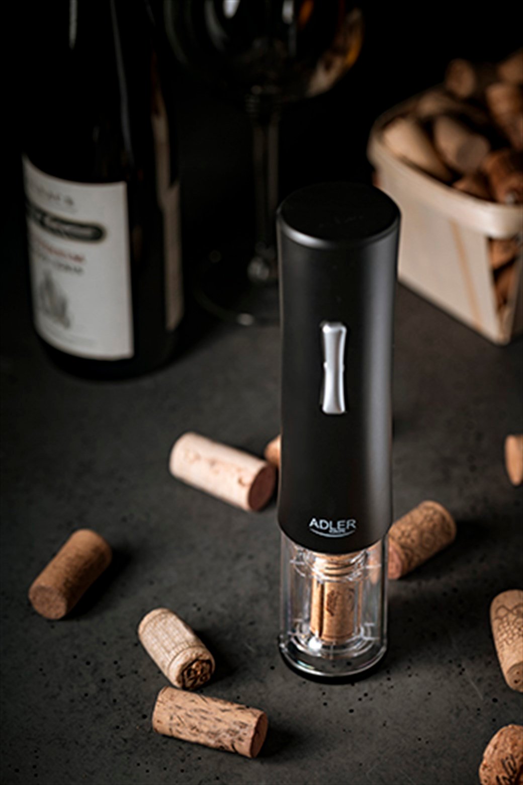 ADLER AD 4490 ELEKTRİKLİ ŞARAP AÇACAĞI