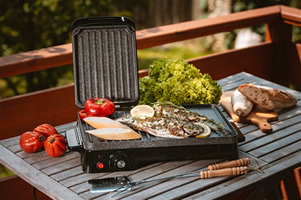 ADLER AD 6608 ELEKTRİKLİ IZGARA MAKİNESİ