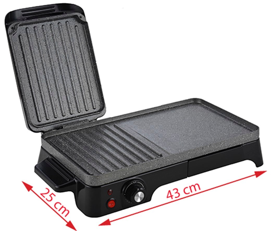 ADLER AD 6608 ELEKTRİKLİ IZGARA MAKİNESİ