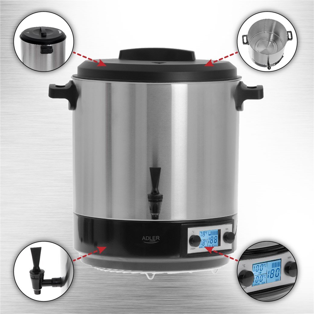 ADLER ELECTRIC PASTEURIZATION POT AD 4496 