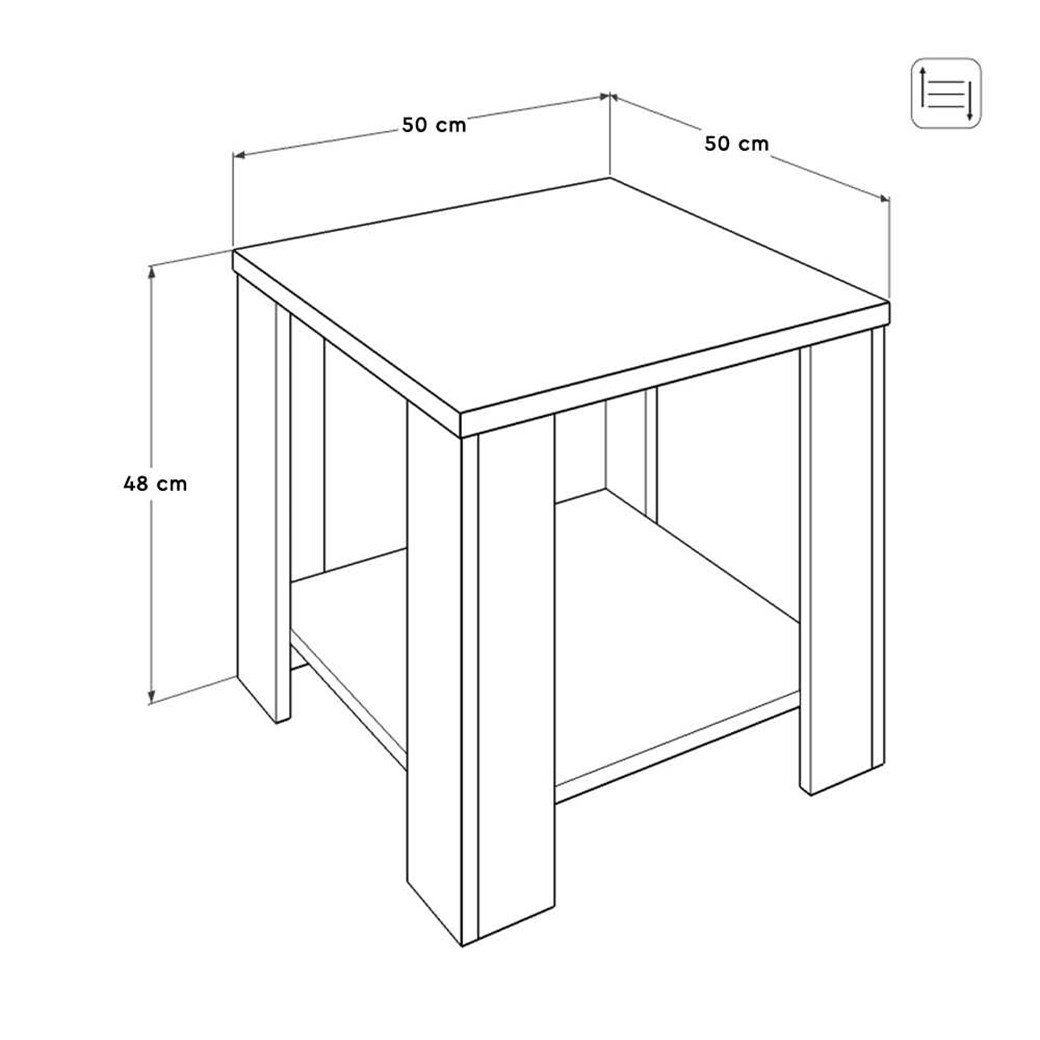 ADORE ADR NEW LINE  KÖŞE SEHPA SHP-550-LL-1
