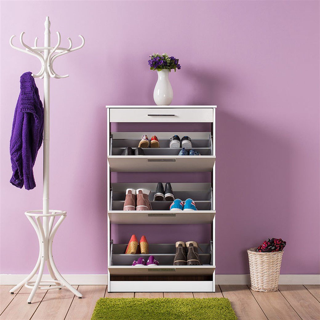 ADORE SHC-431-PB-1 FLAT DÜŞER KAPAKLI ÇEKMECELİ AY