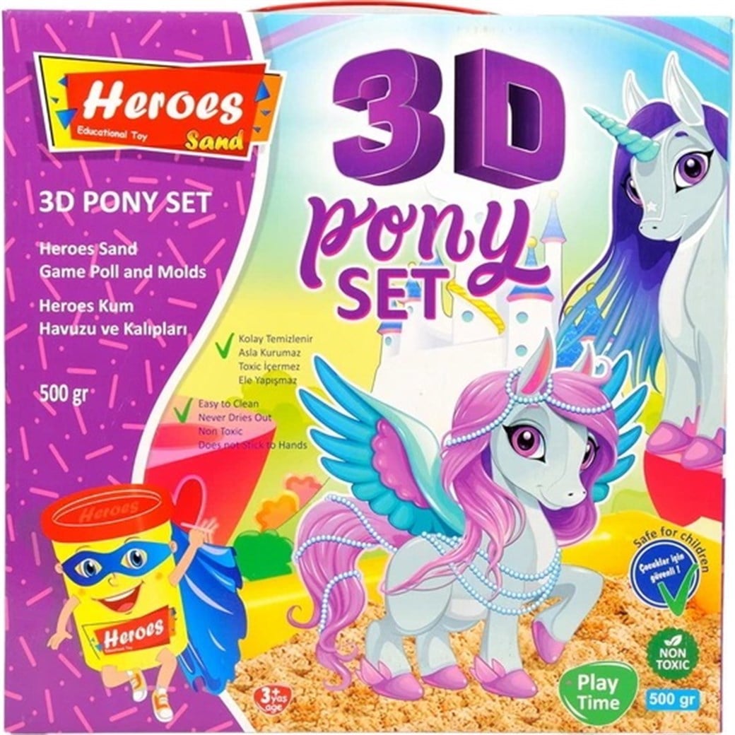 ALPA 3D PONY KALIP BY. HAVUZLU KUM SET KUM-036
