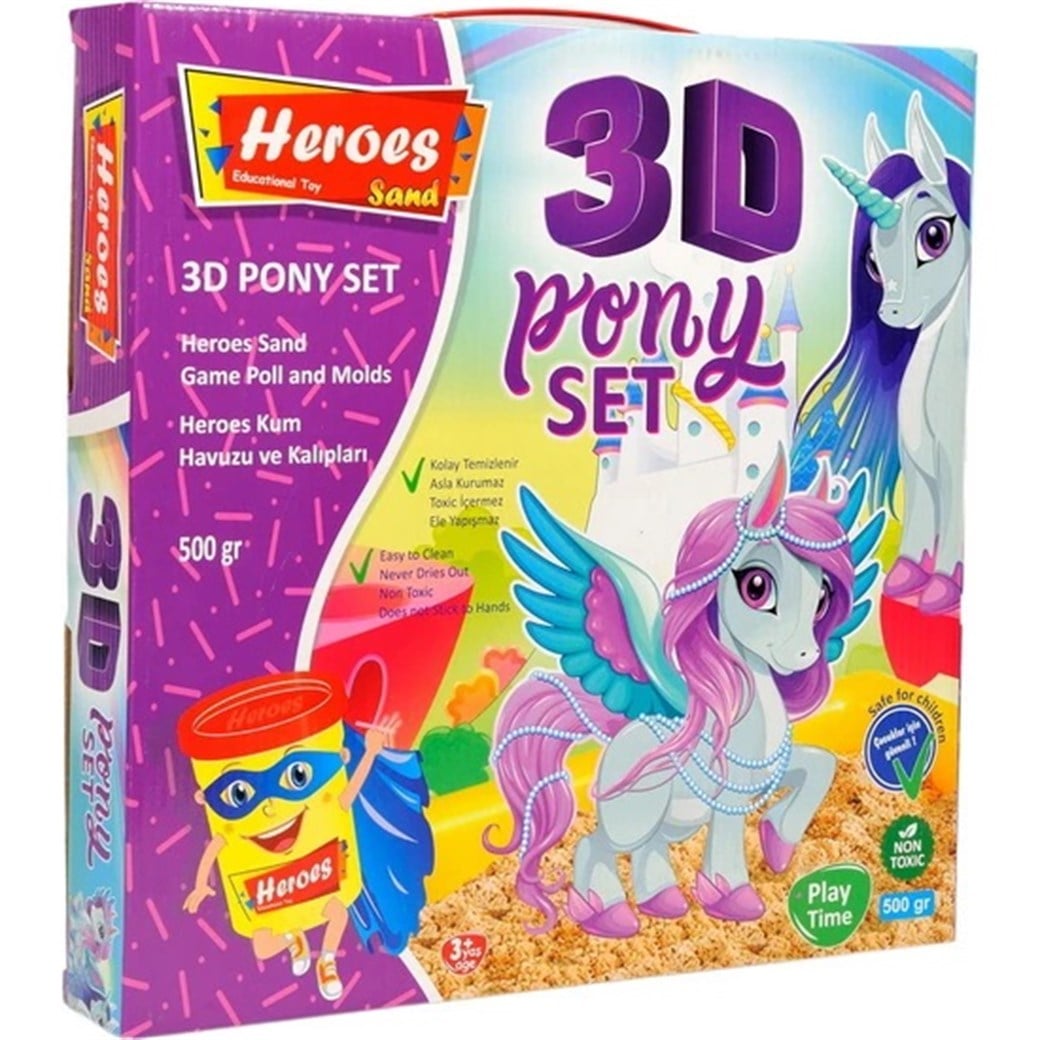 ALPA 3D PONY KALIP BY. HAVUZLU KUM SET KUM-036