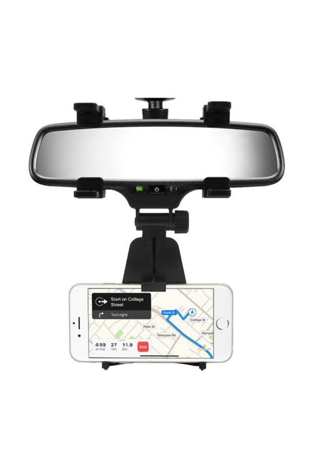 ARAÇ İÇİ DİKİZ AYNASI TELEFON TUTUCU 		