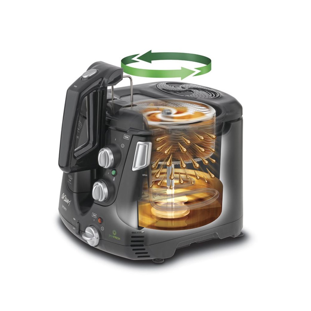 ARZUM AR260 SİYAH SPINFRE FRİTÖZ