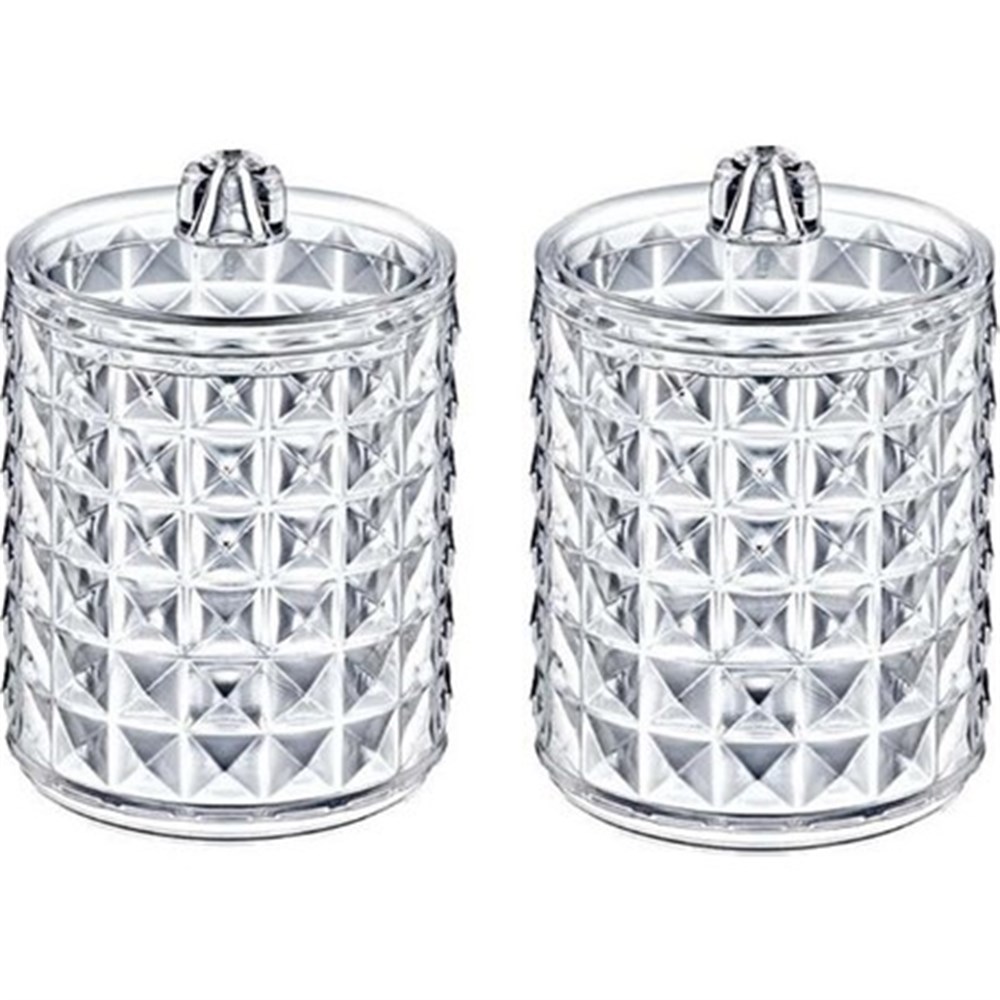 BOX UP DIAMOND SİLİNDİR PAMUK ORGANİZER 2Lİ