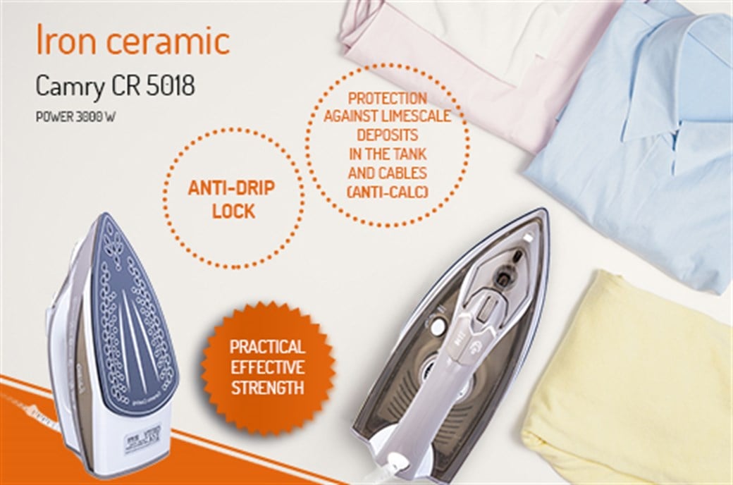 ADLER CR 5018 SERAMİK ÜTÜ