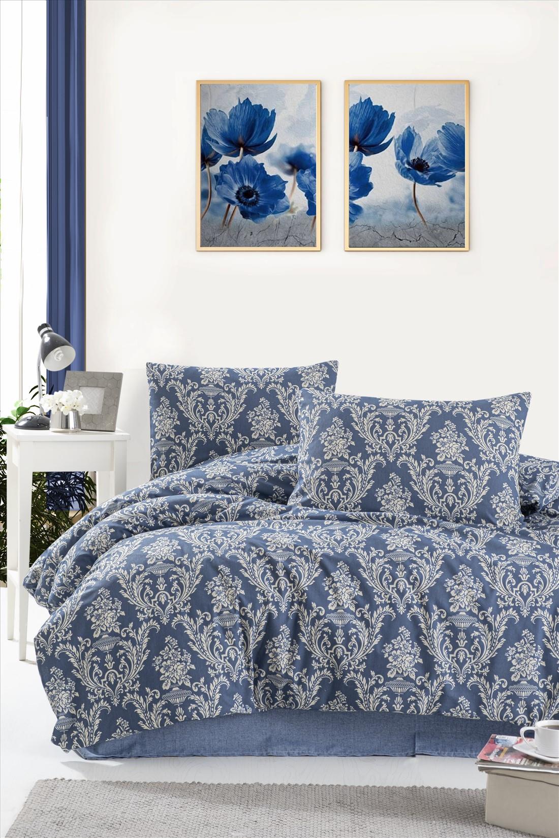 CASA CAMELIA ÇİFT KİŞİLİK NEVRESİM TAKIMI TIMELESS (54 TEL)