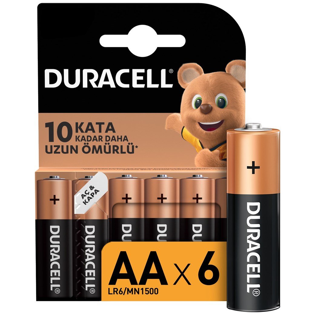 DURACELL DC KALEM PIL 6's AA 410DC73
