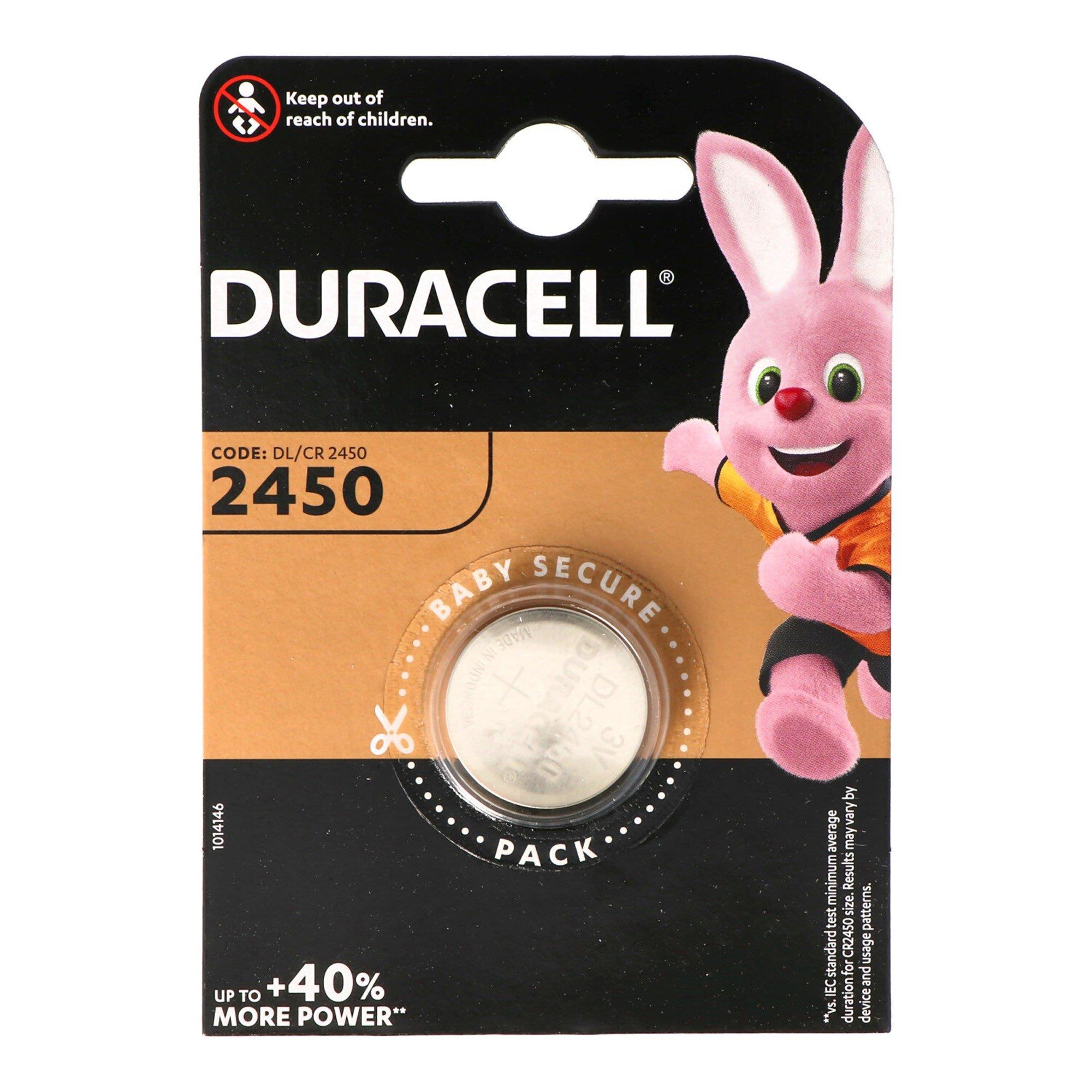 DURACELL  LITYUM 3 V DL 2450 PİL 