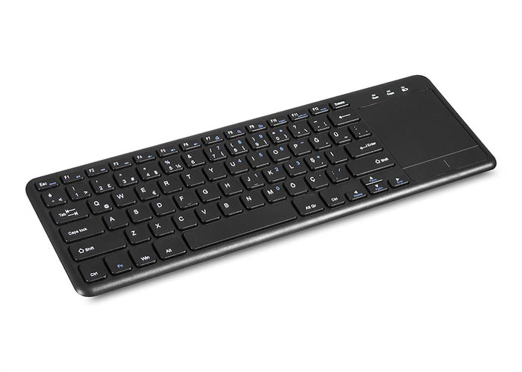 Everest EKW-155 Siyah ToucPad Mouse US Layout + Kablosuz Klavye