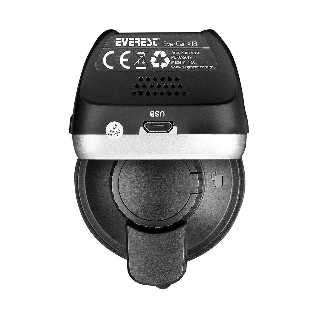 Everest EVERCAR X18 LCD 1,5'' TFT Ekran 1080P Araç