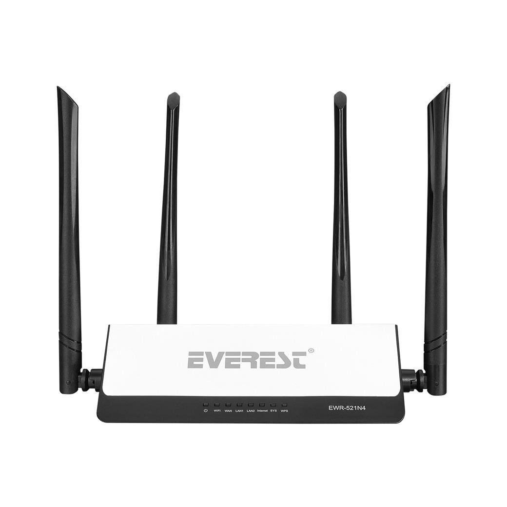 Everest EWR-521N4 300Mbps WISP Repeater+Access Point+Bridge Kablosuz Router