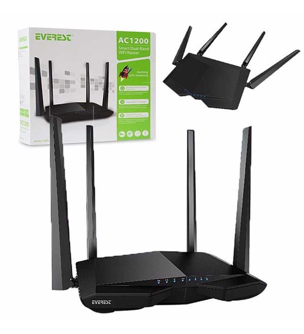 Everest EWR-AC66 802.11ac Dual-Band 1200Mbps Kablo