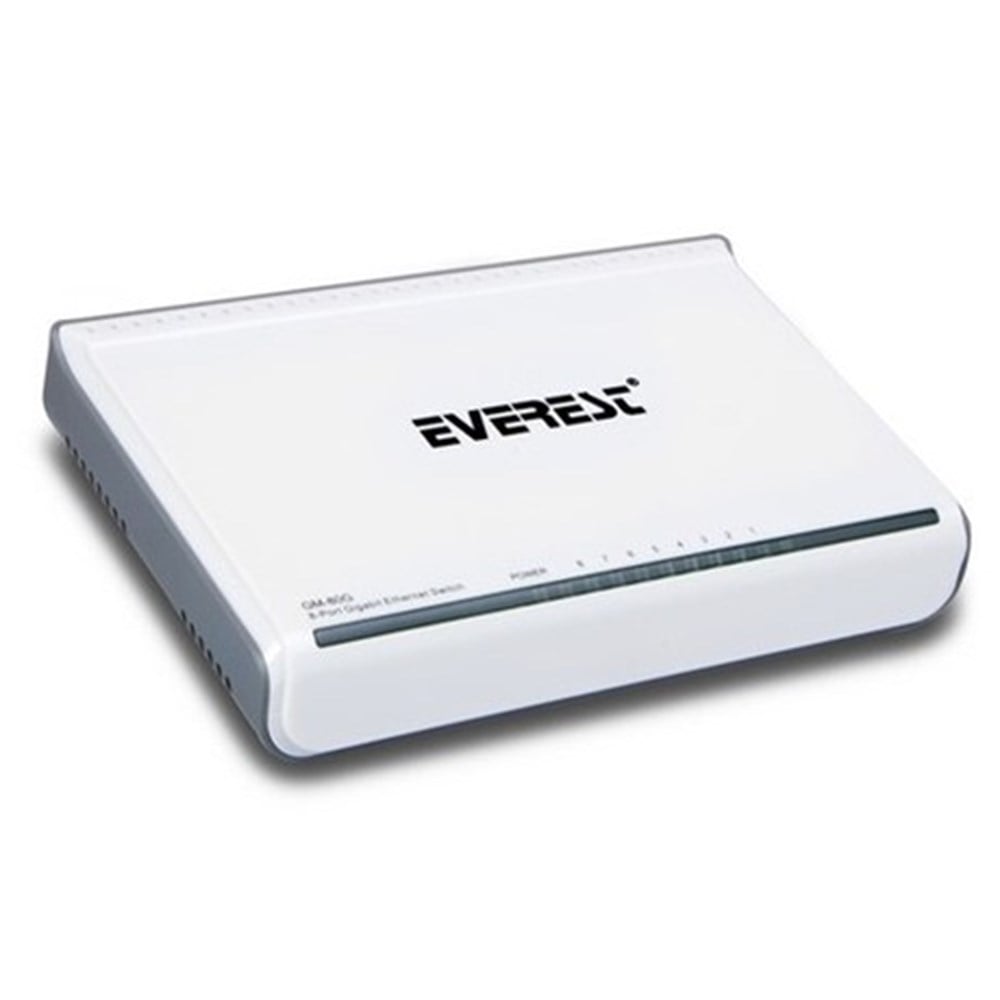 Everest GM-80G 8 Port 1000Mbps Gigabit Ethernet Sw